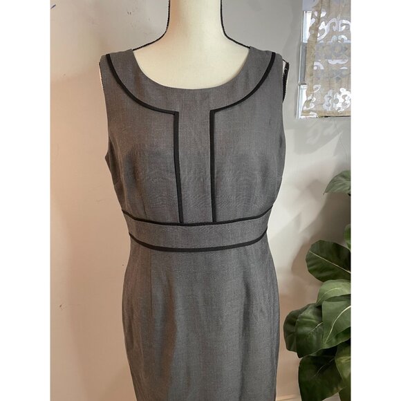 Black Label By Evan-Picone Women's Sleeveless Sheath Dress Size 8 - Picture 5 of 15